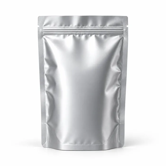 A screw-cap spout fitted to a pouch for liquid and semi-liquid products